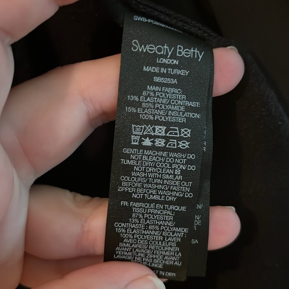 BNWT Sweaty Betty Fast Track Padded Jacket - Picture 5 of 9